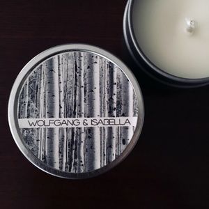 WHITE BIRCH SOY CANDLE TRAVEL TIN - TOP SELLER